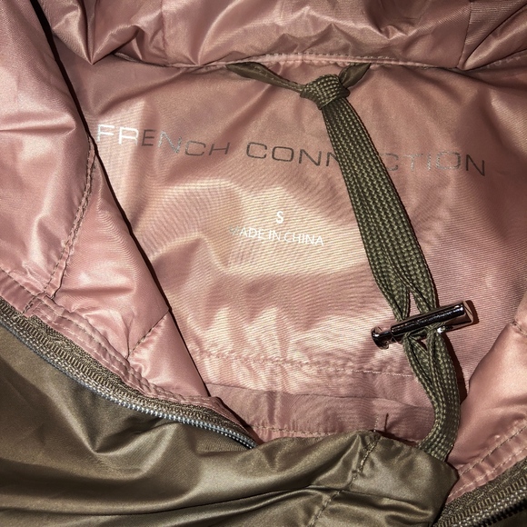 FRENCH CONNECTION Water Repellent SAND/BLUSH Jacke - Picture 4 of 7